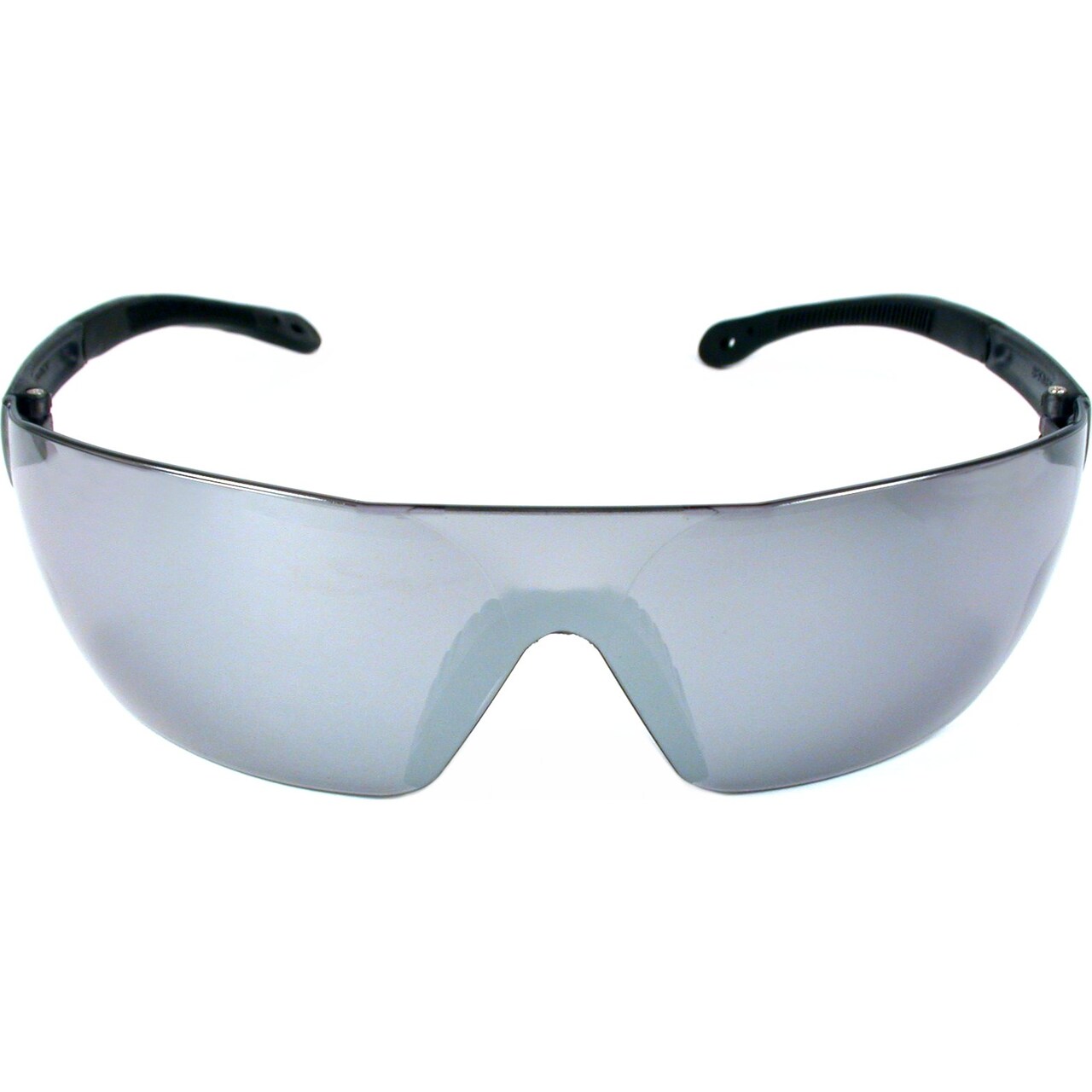Radians RS1-60 Rad-Sequel Rubber Tipped Lightweight Glasses with Silver Mirror Lens